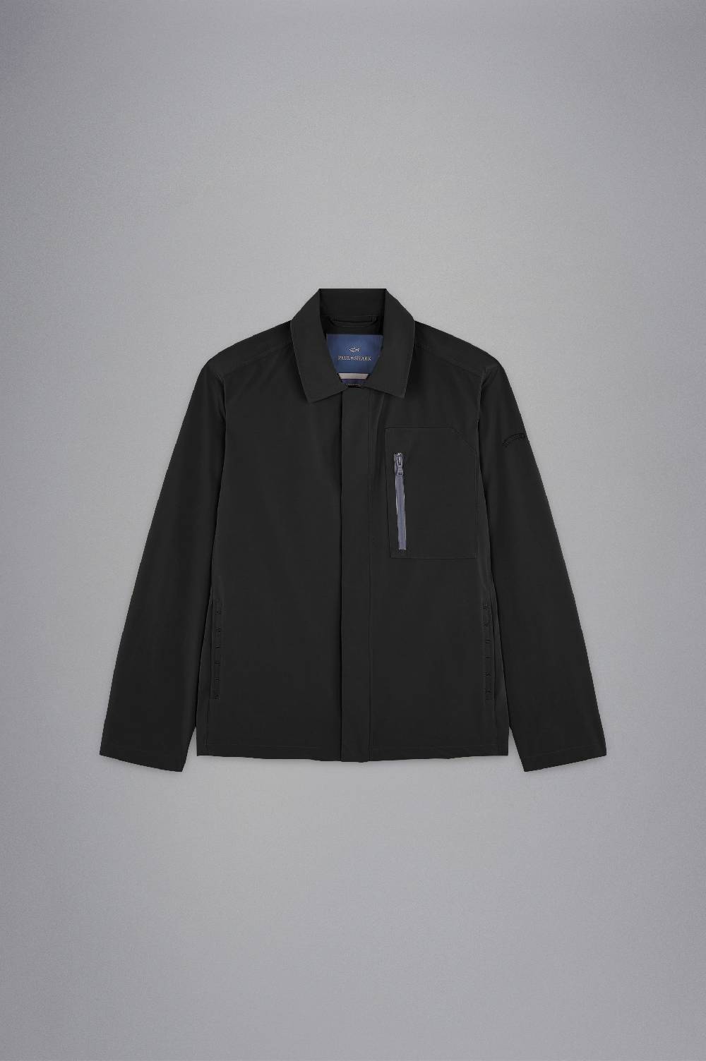 Paul & Shark Shacket in Typhoon Re-4X4 Stretch Paul & Shark Sconto