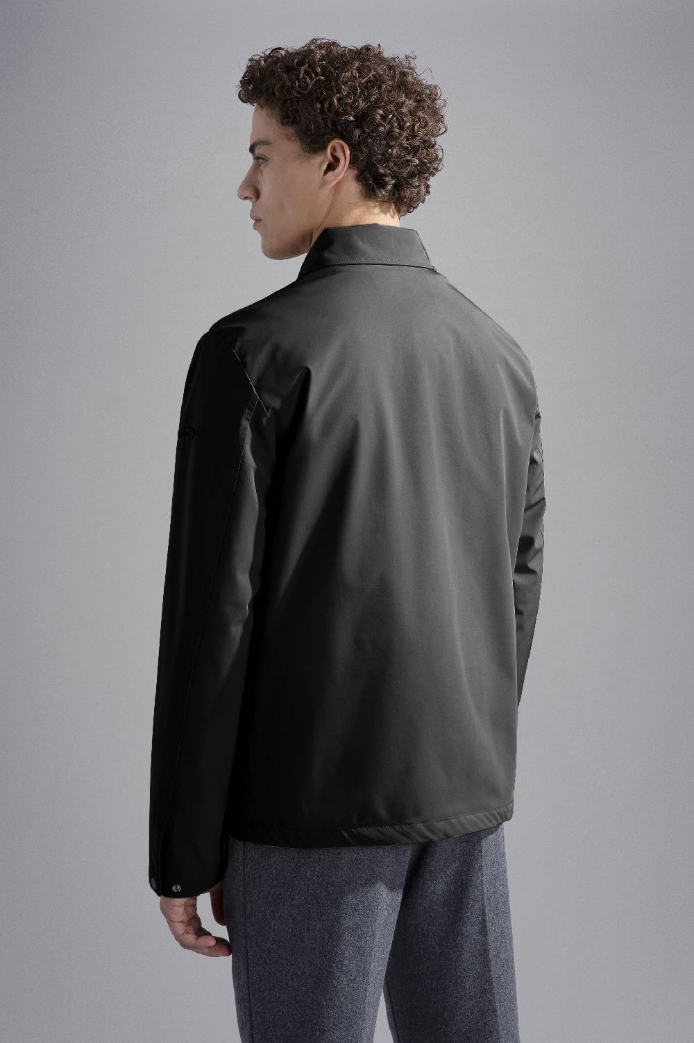 Paul & Shark Shacket in Typhoon Re-4X4 Stretch Paul & Shark Sconto