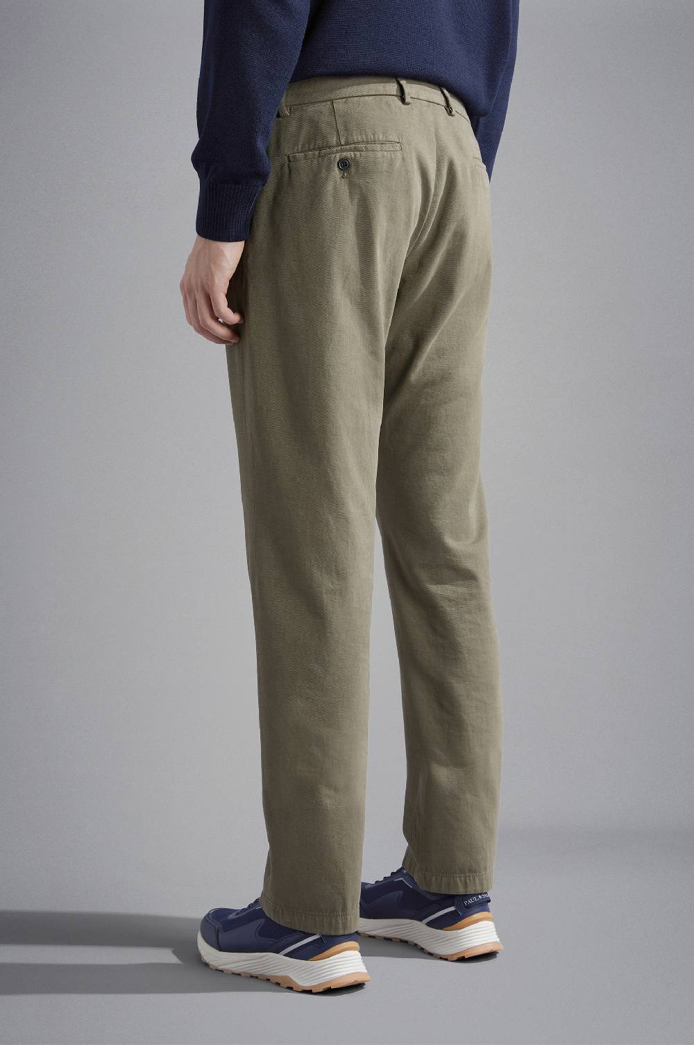 Paul & Shark Pantalone chino in Cotone e Cashmere Paul & Shark Offerte