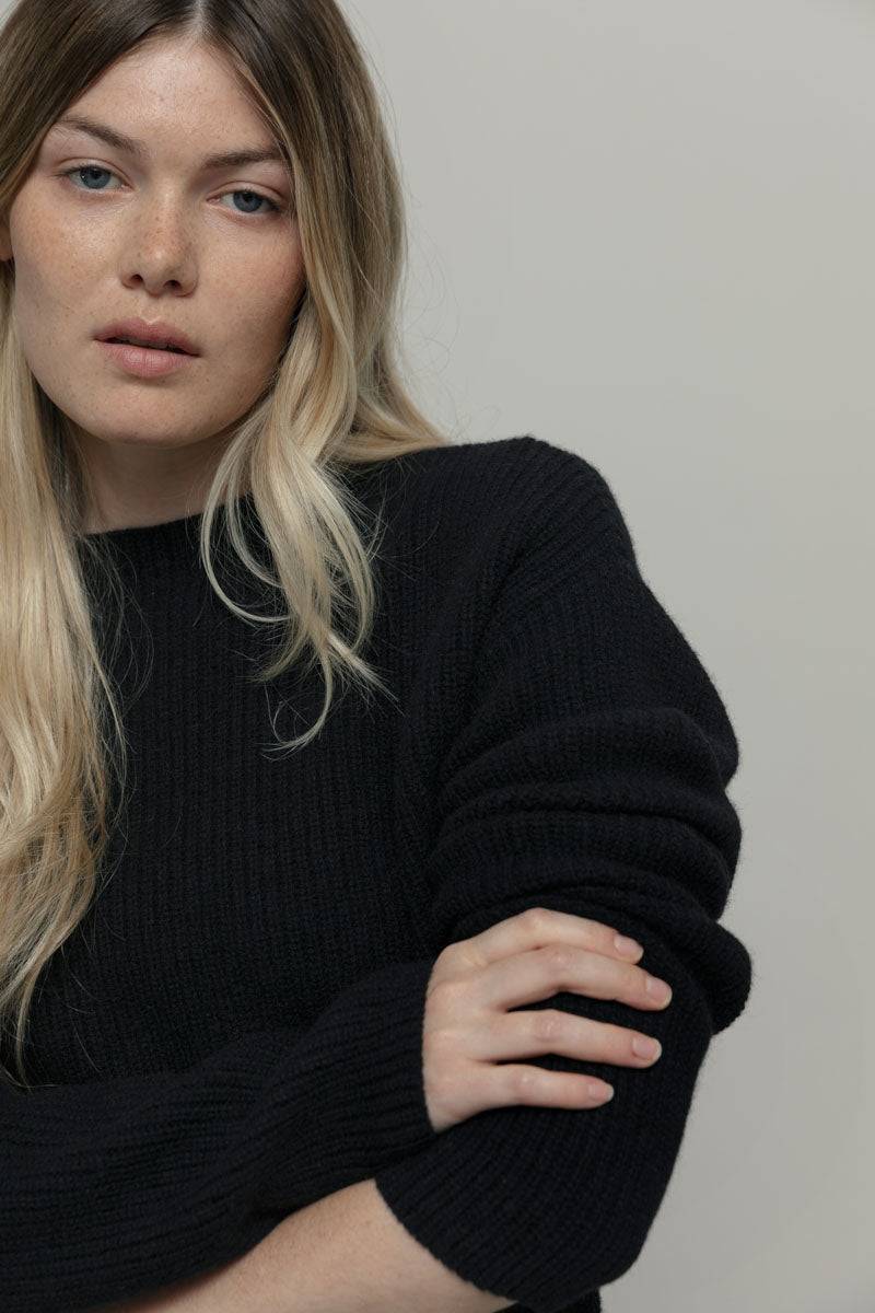 ﻿Rifò MELISSA Maglia Girocollo Donna Cashmere Rigenerato Nuovo
