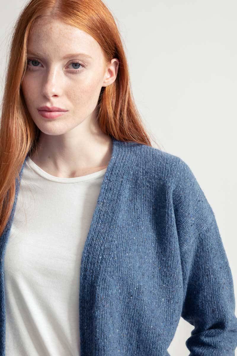 Rifò PALOMA Cardigan Donna Cashmere Rigenerato Spedizione Gratuita