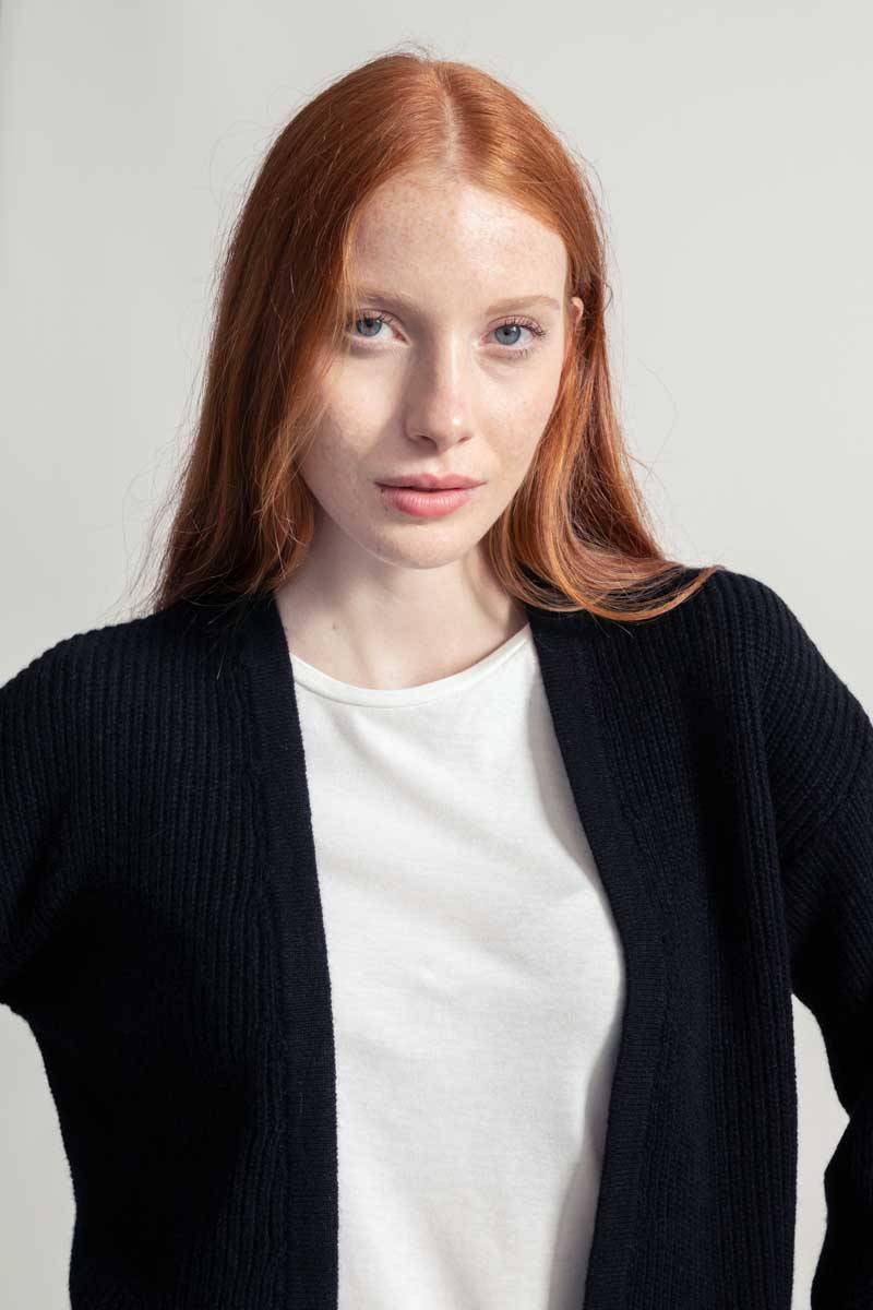 Rifò MARGHERITA Cardigan Donna Cashmere Rigenerato Affare Del Giorno