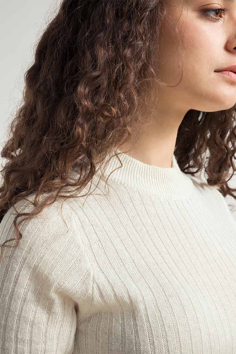 Rifò RENZA Maglia Donna Seta Rigenerata Prezzo Ridotto