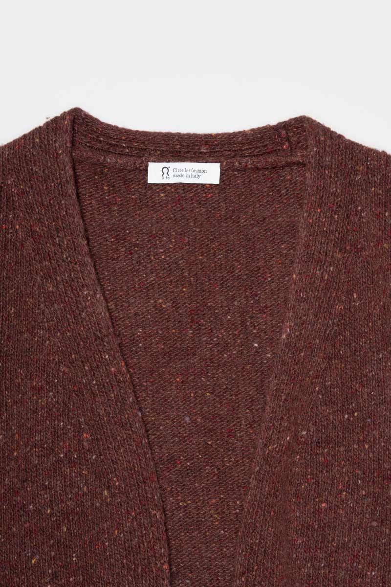 Rifò PALOMA Cardigan Donna Cashmere Rigenerato Convenienza