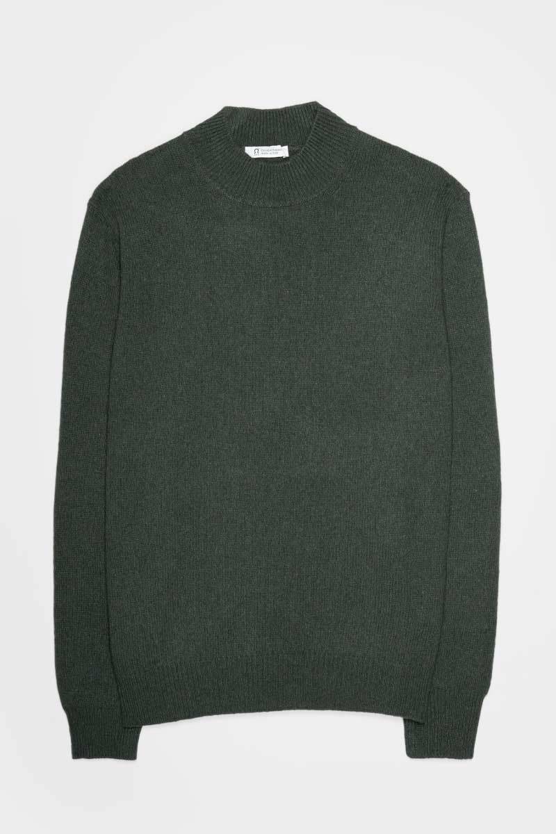 Rifò CLEMENTE Maglia Collo Alto Uomo Cashmere Rigenerato Offerta
