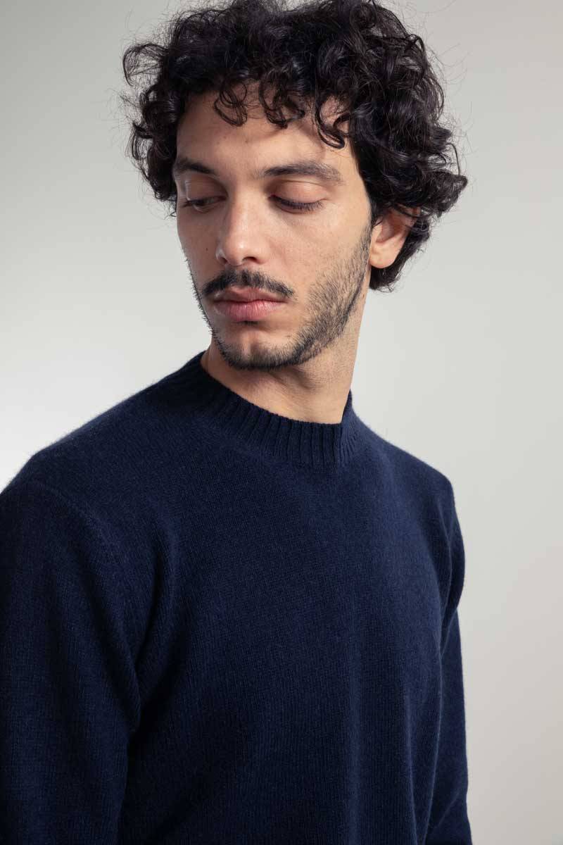 Rifò FERRUCCIO Maglia Uomo Lana Rigenerata Economico