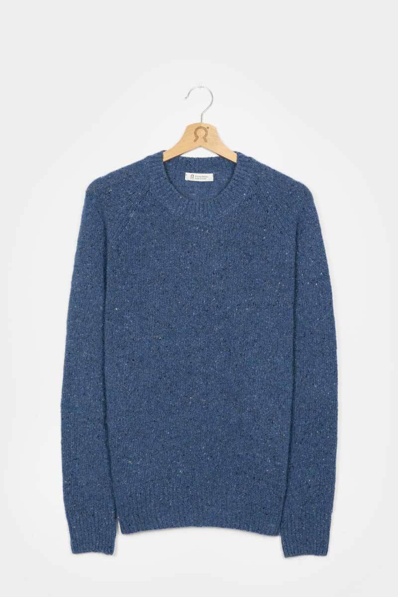 Rifò ALFREDO Maglia Girocollo Unisex Cashmere Rigenerato Online
