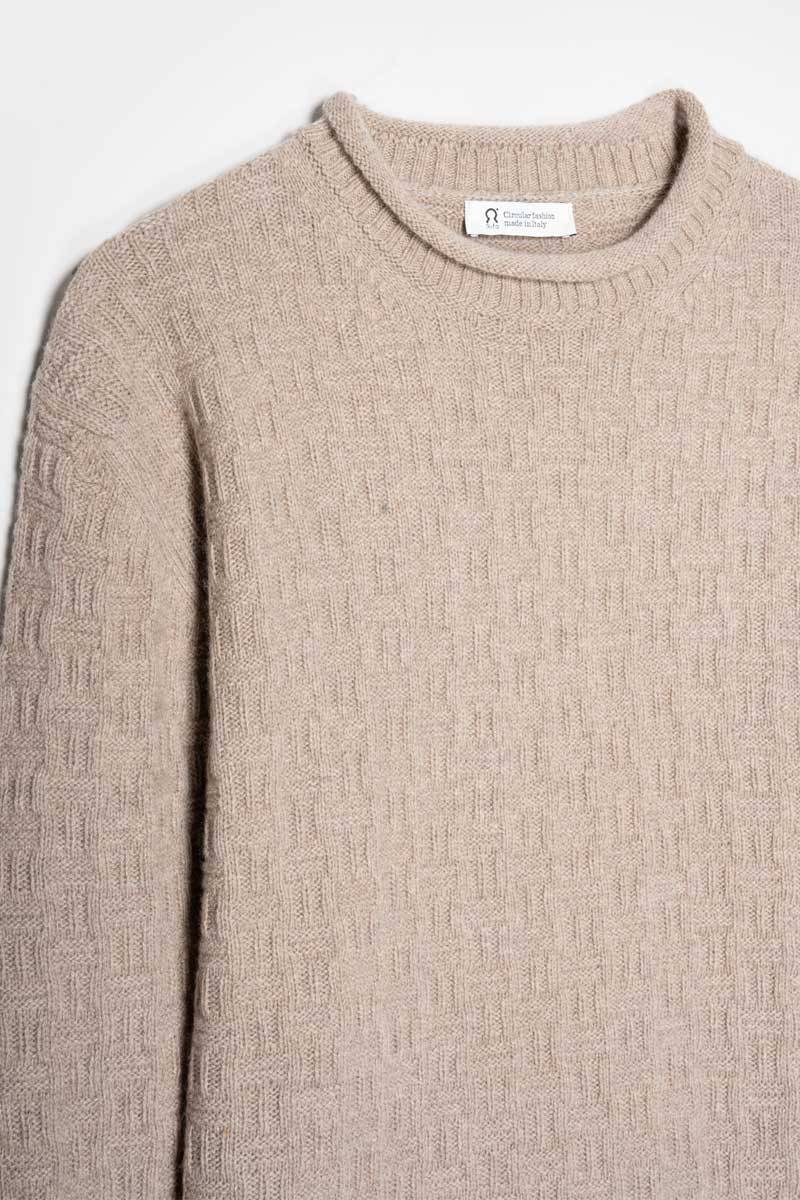 Rifò FERNANDO Maglia Uomo Cashmere Rigenerato Offerte