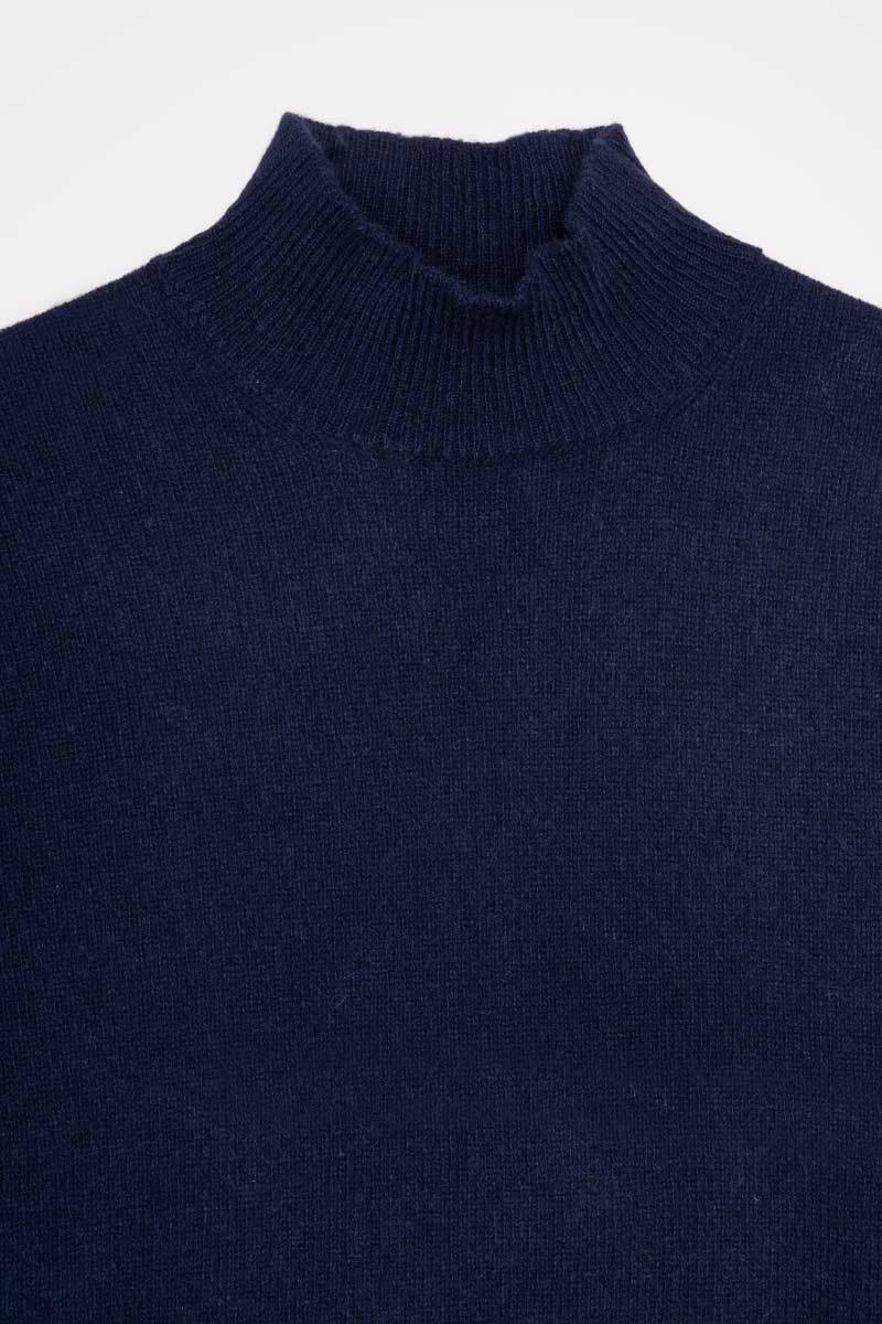 Rifò CLEMENTE Maglia Collo Alto Uomo Cashmere Rigenerato Flash Sale