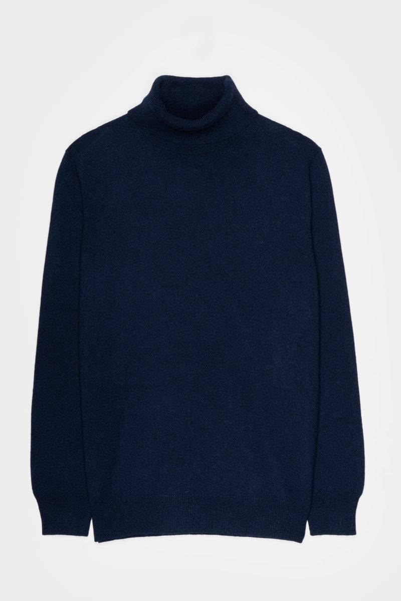 Rifò ALBERTO Maglia Collo Alto Uomo Cashmere Rigenerato Shopping online