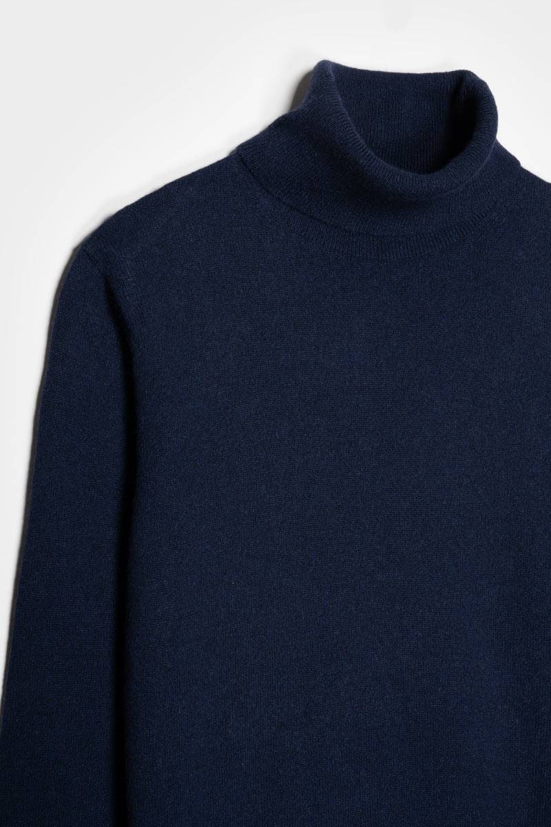 Rifò ALBERTO Maglia Collo Alto Uomo Cashmere Rigenerato Shopping online