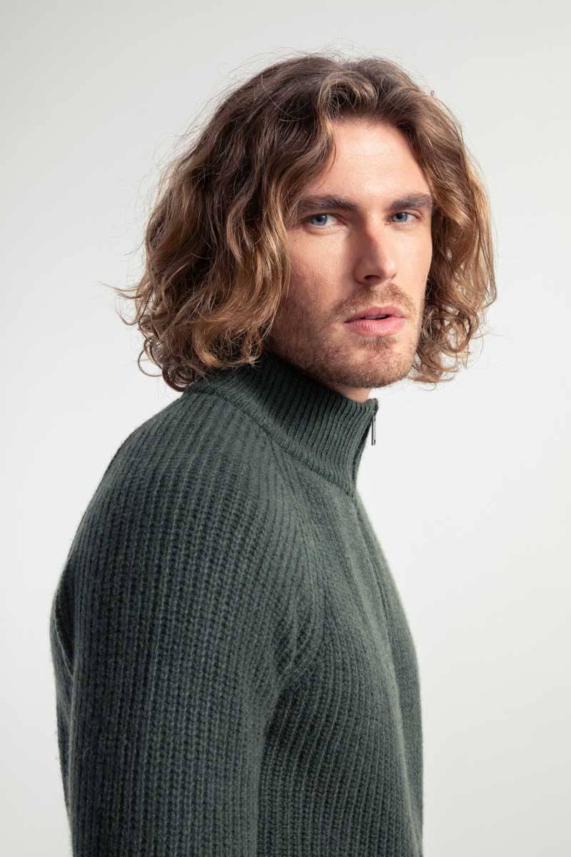 Rifò IPPOLITO Cardigan Uomo Cashmere Rigenerato Offerta esclusiva