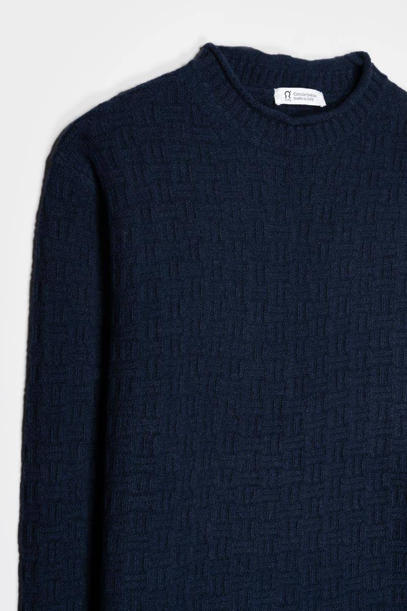 Rifò FERNANDO Maglia Uomo Cashmere Rigenerato Vendite stagionali