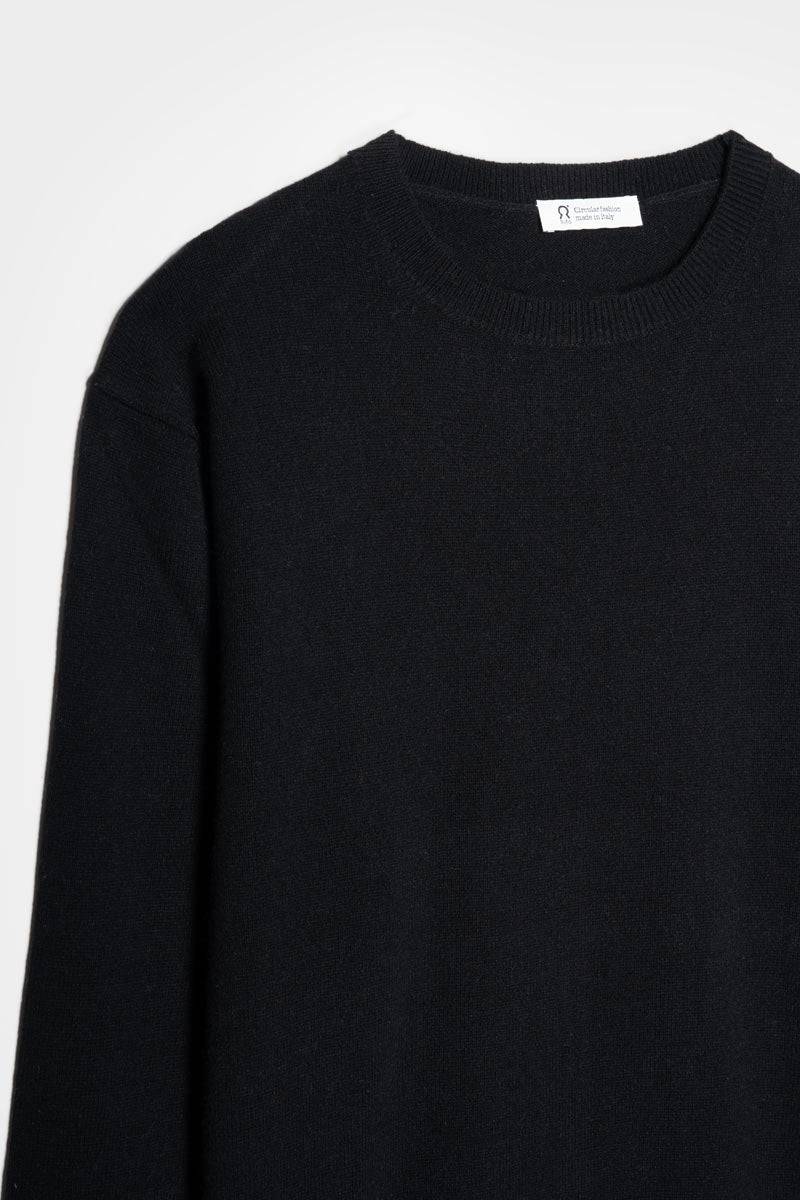 Rifò ALESSIO Maglia Uomo Light Cashmere Rigenerato Black Friday