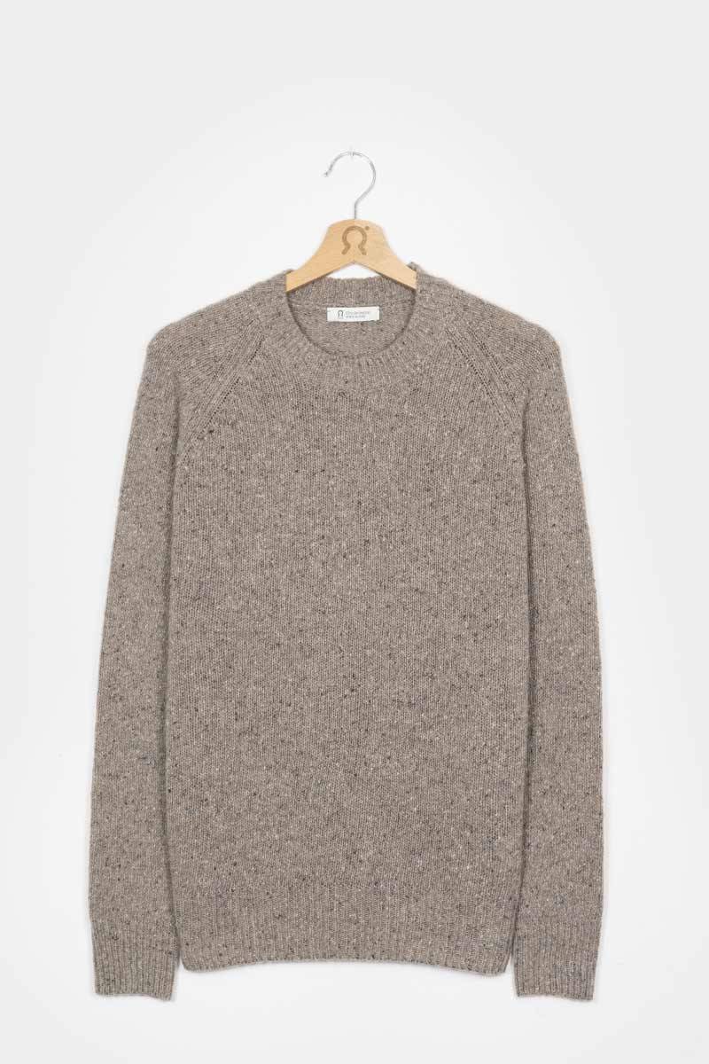 Rifò ALFREDO Maglia Girocollo Unisex Cashmere Rigenerato Offerta San Valentino