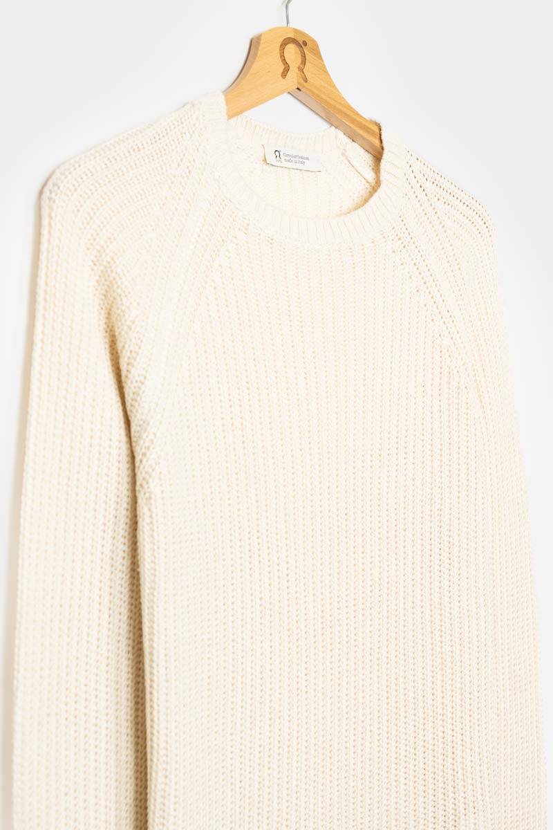 Rifò VEGA Maglia Seta Rigenerata Unisex Smaltimento dello stoccaggio