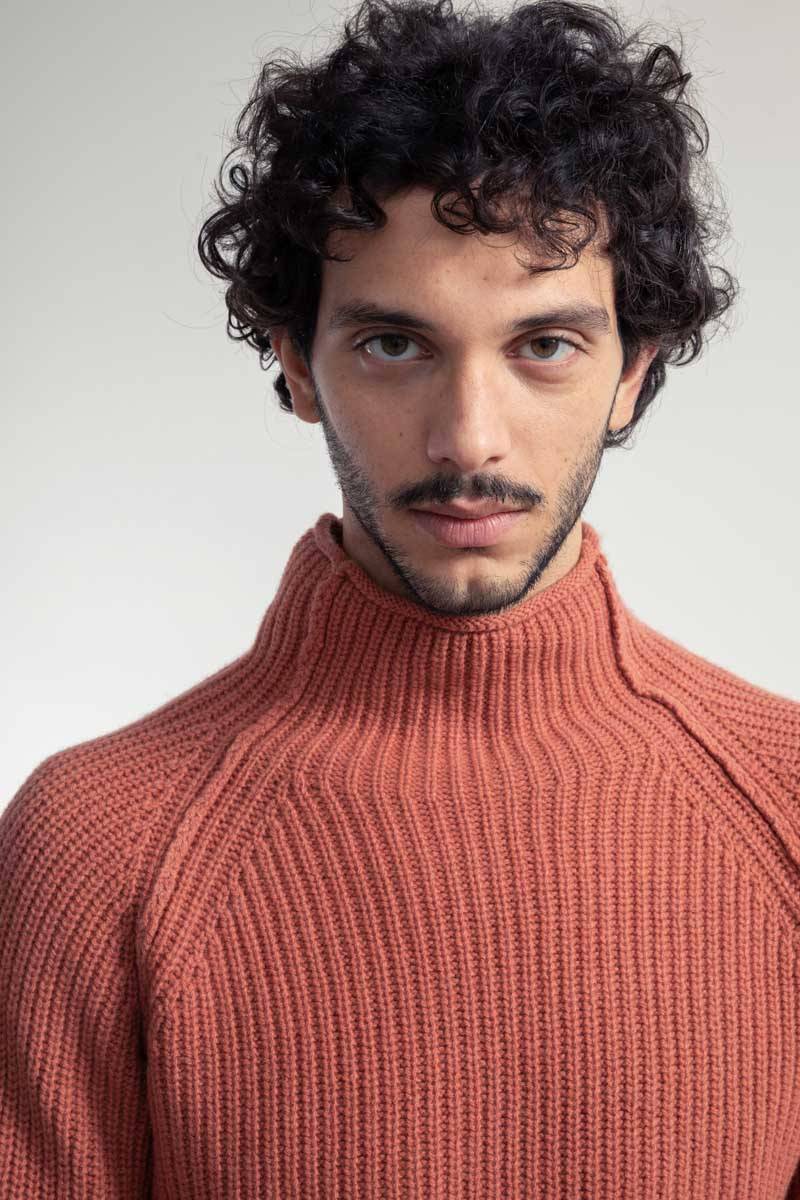 Rifò ARTEMIO Maglia Uomo Cashmere Rigenerato Vendita calda