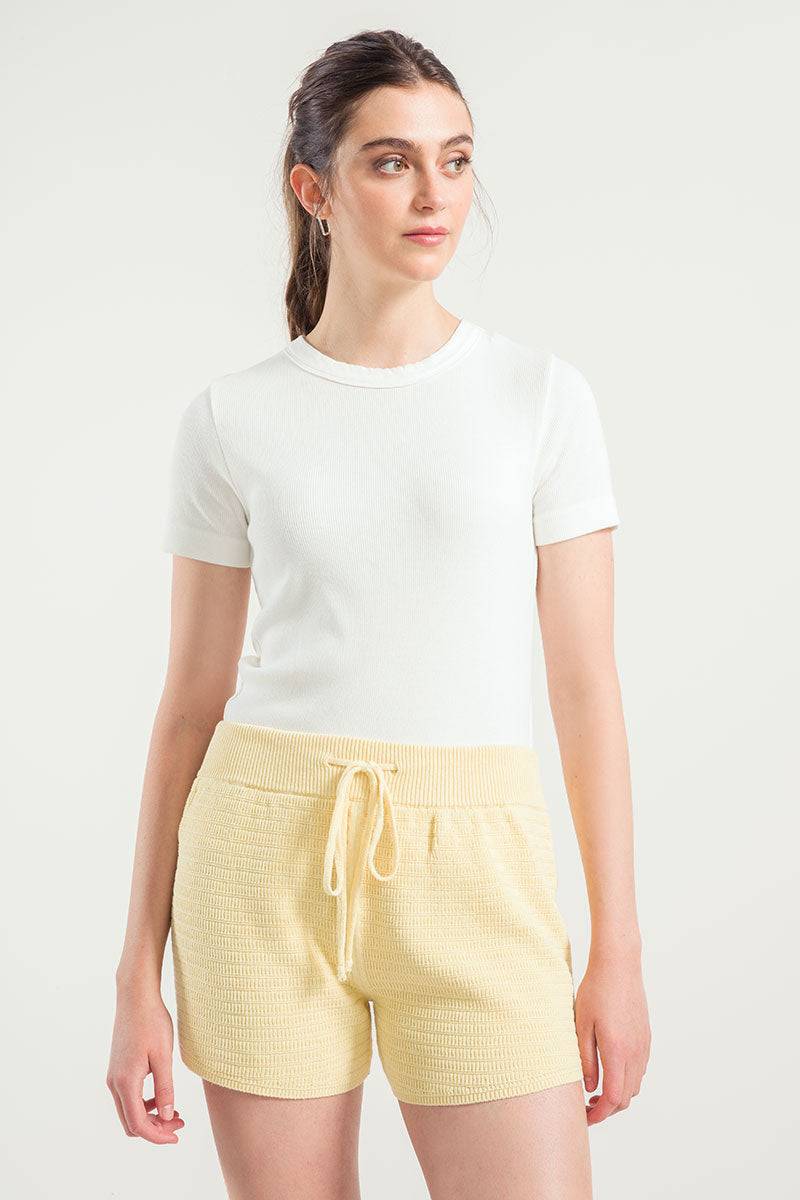 Rifò STELLA Shorts in Maglia Donna Cotone Rigenerato Online Outlet