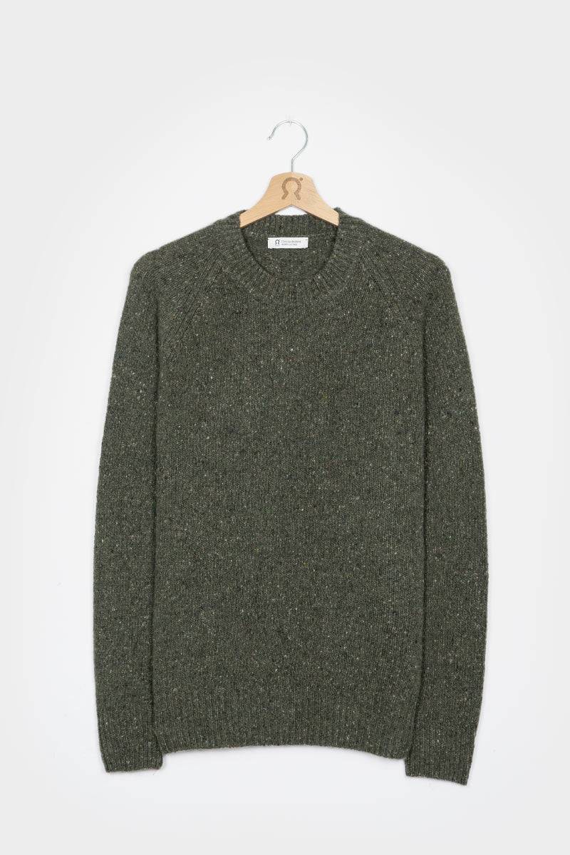 Rifò ALFREDO Maglia Girocollo Unisex Cashmere Rigenerato Prezzo basso