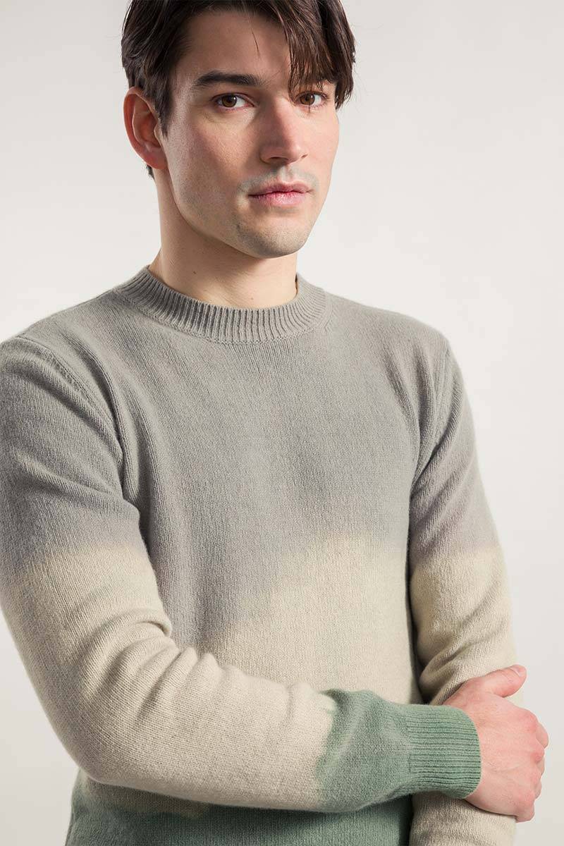 Rifò FOLCO Maglia Uomo Cashmere Rigenerato Latest stili