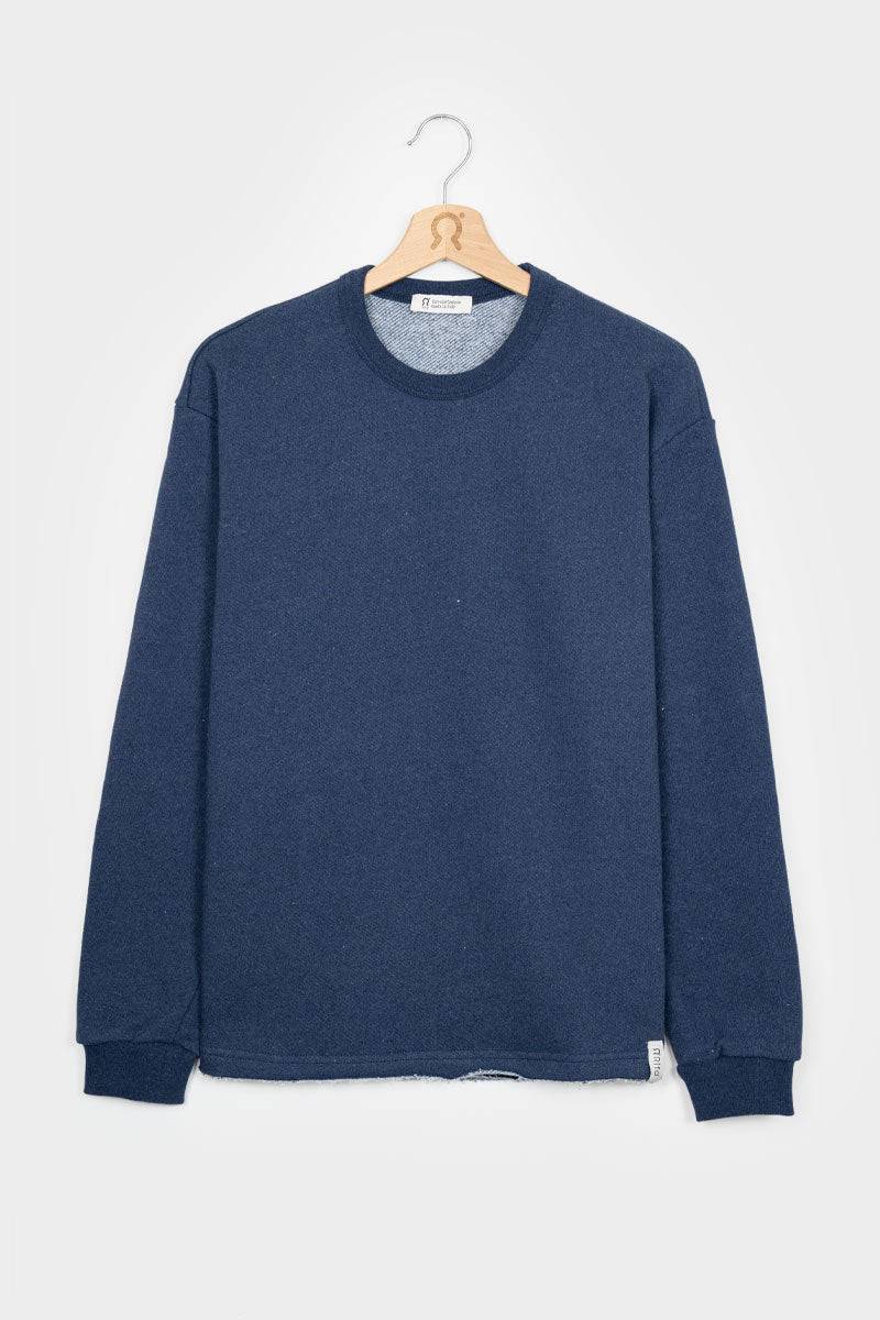 Rifò RAFAEL Felpa Uomo Cotone Jeans Rigenerato Ultimi due giorni