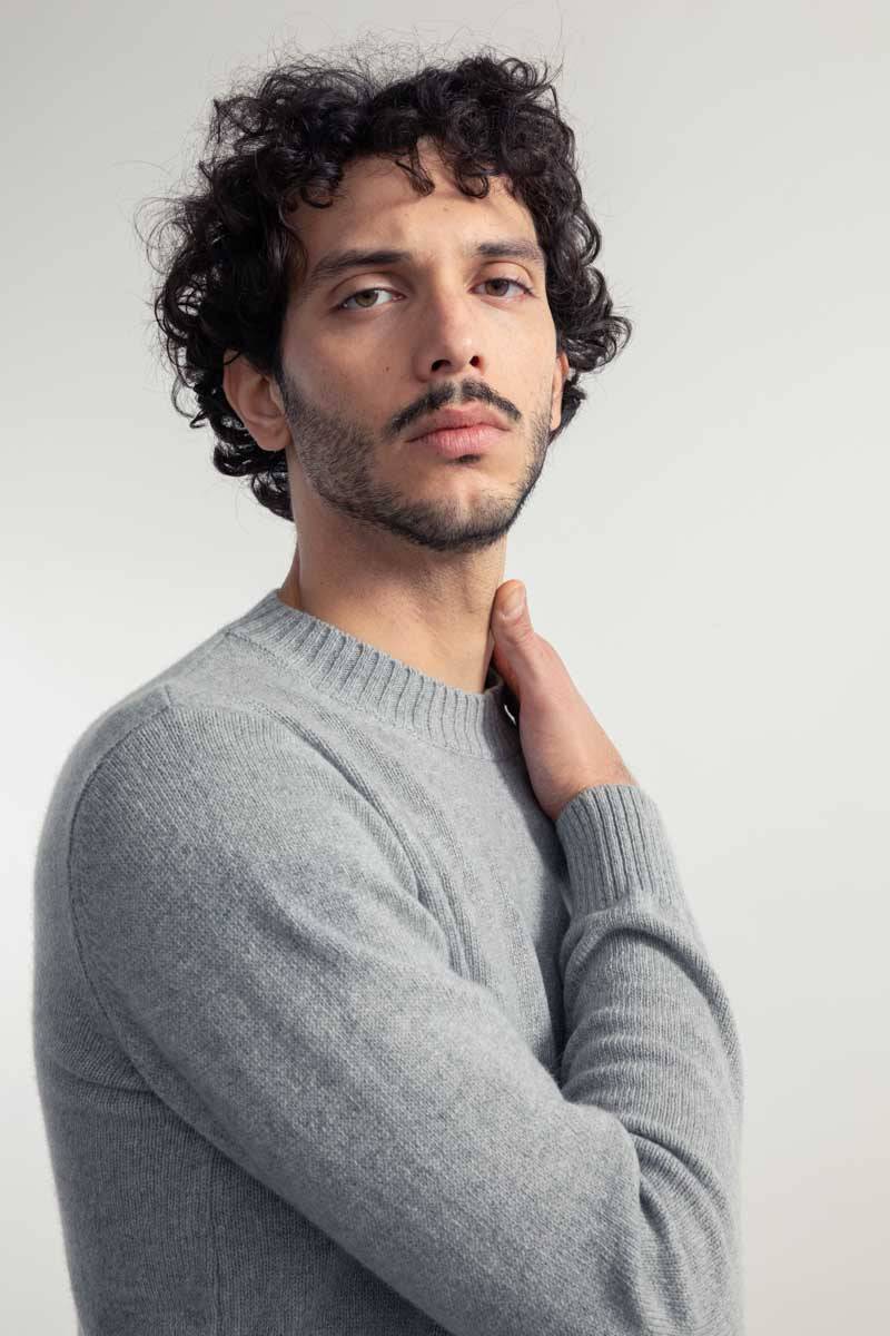 Rifò FERRUCCIO Maglia Uomo Lana Rigenerata Fino al 55% di sconto