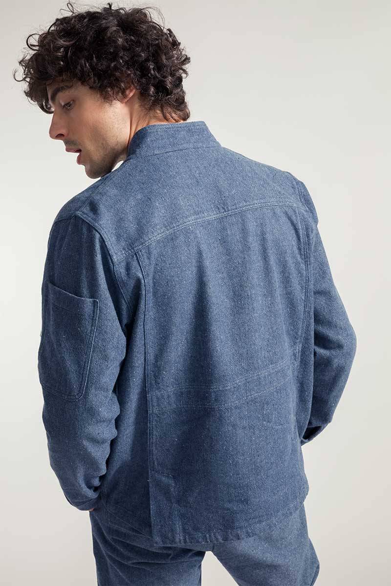 Rifò ENEA Giacca Uomo Jeans Rigenerato Super sconto