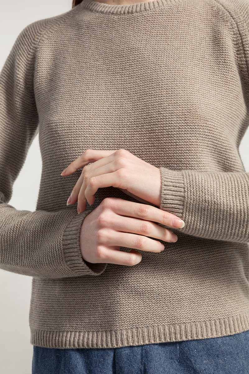 Rifò GIULIETTA Maglia Donna Cashmere Rigenerato Enormi sconti