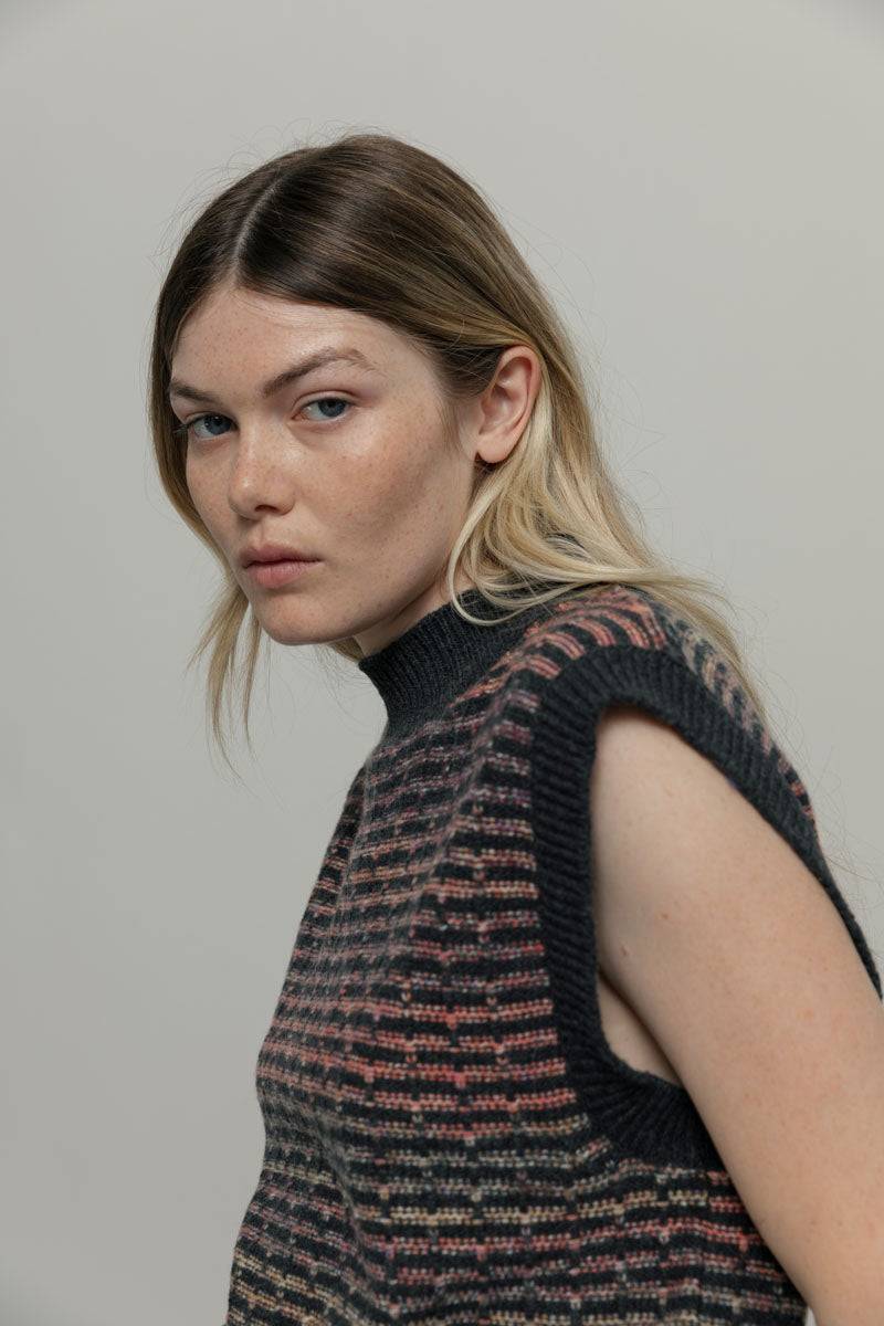 Rifò IRIDE Gilet Donna Lana Rigenerata Black Friday Prezzi