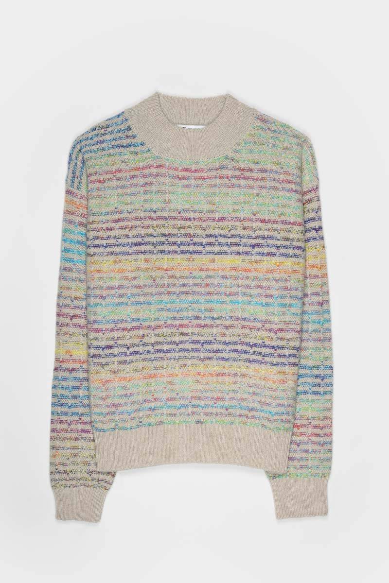 Rifò MORGANA Maglia Donna Lana Rigenerata Duty-free