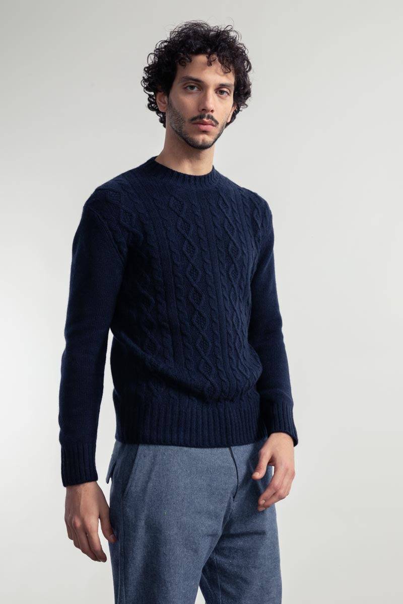 Rifò AMOS Maglia Unisex Lana Rigenerata Consegna Veloce