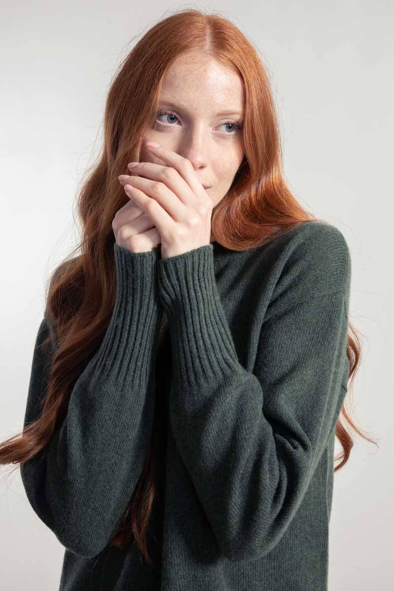 Rifò SELVAGGIA Abito Donna Lana Rigenerata Affare Del Giorno