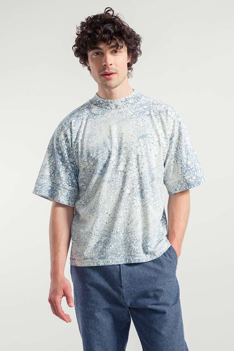 Rifò RAKU T-Shirt Oversize Unisex Cotone Rigenerato Outlet