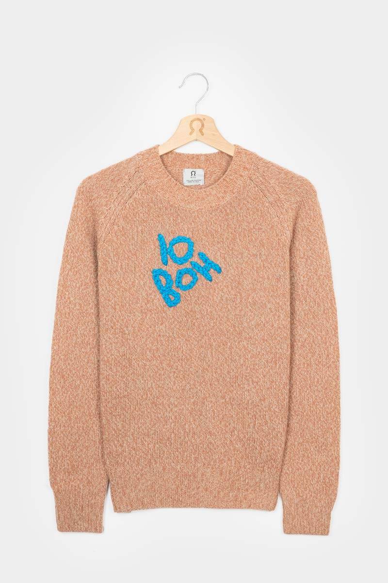 Rifò Maglia Unisex Cashmere Rigenerato Rifò x Almeno Nevicasse Negozio online di fabbrica