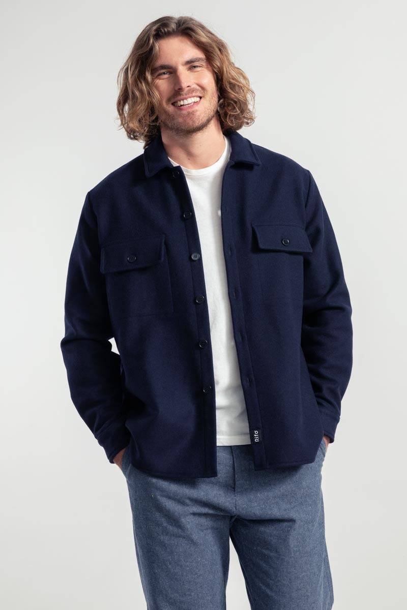 Rifò MARIO Giacca Unisex Lana Rigenerata Prezzo di fabbrica