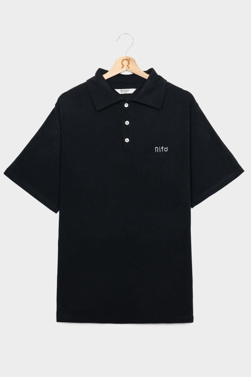 Rifò RICCARDO Maglia Polo Uomo Cotone Rigenerato Offerta per la Festa della Mamma
