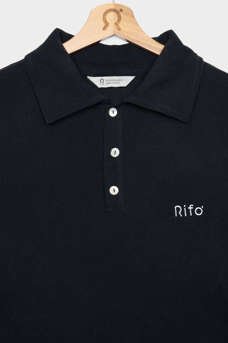 Rifò RICCARDO Maglia Polo Uomo Cotone Rigenerato Offerta per la Festa della Mamma