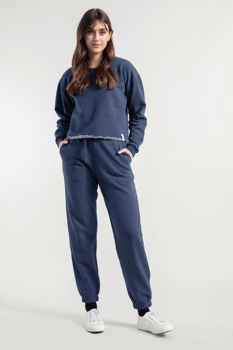Rifò MONICA Joggers Donna Cotone Jeans Rigenerato Vendita calda