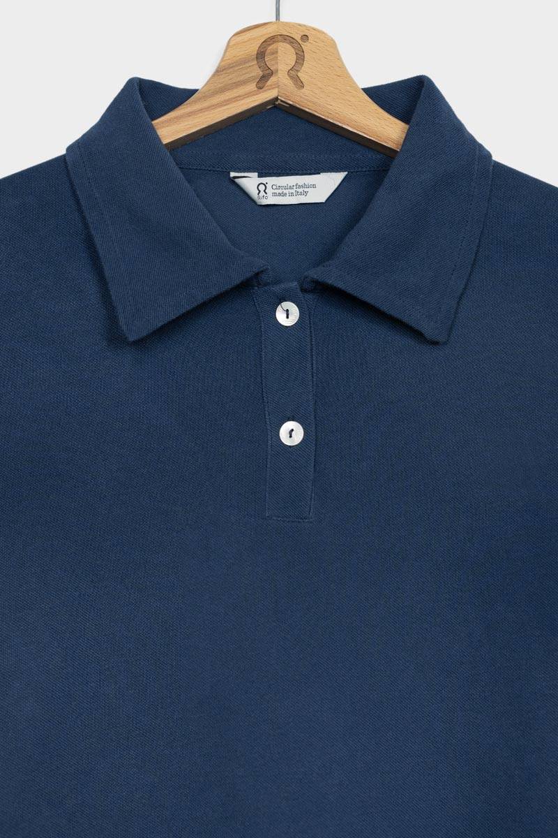 Rifò LUDO Maglia Polo Donna Cotone Rigenerato Offerte esclusive