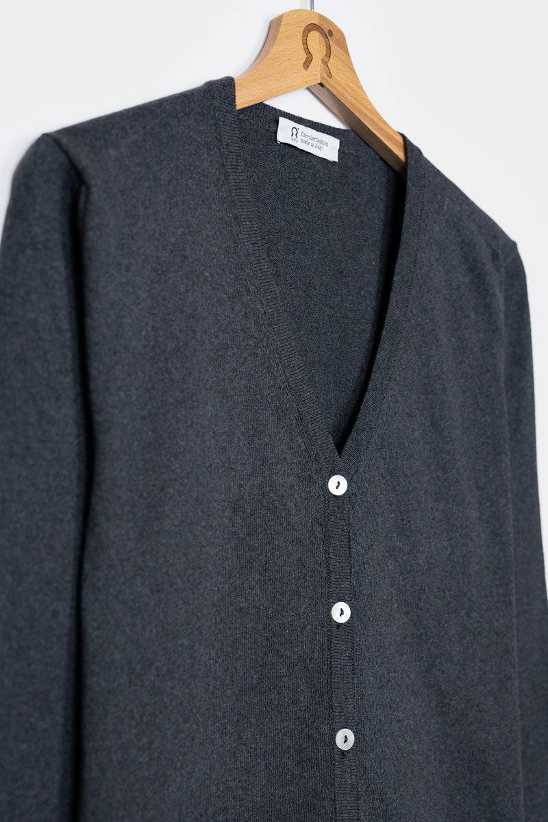 Rifò LUCIA Cardigan Donna Cotone Rigenerato Offerte giornaliere