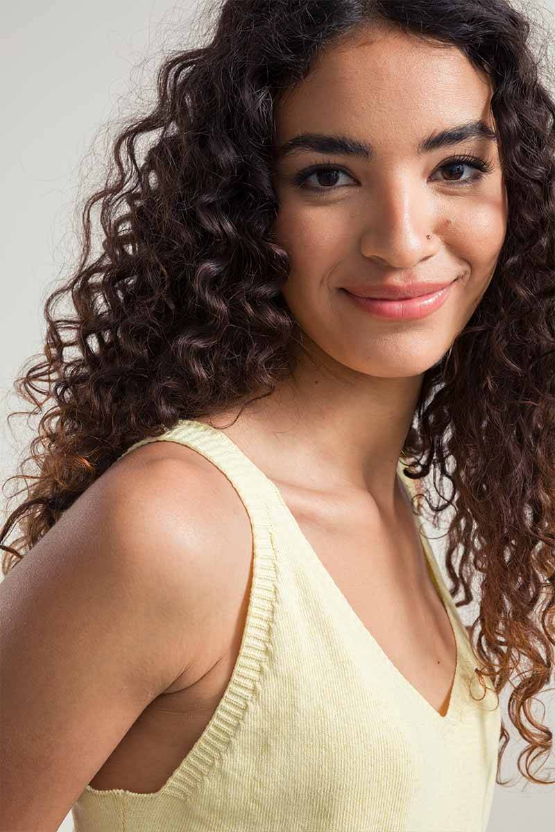 Rifò CLARA Canotta Donna Cotone Rigenerato Enormi risparmi
