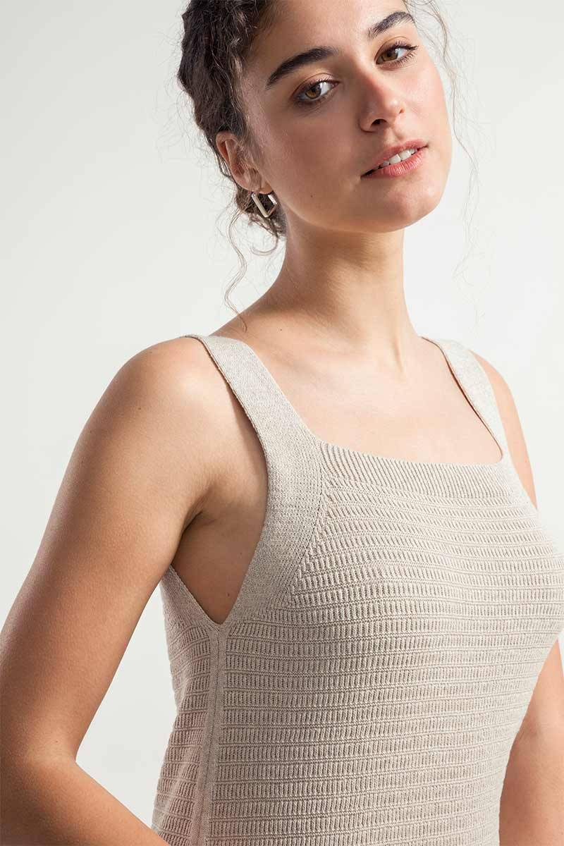 Rifò LUNA Abito Tubino in Maglia Donna Cotone Rigenerato Offerta settimanale