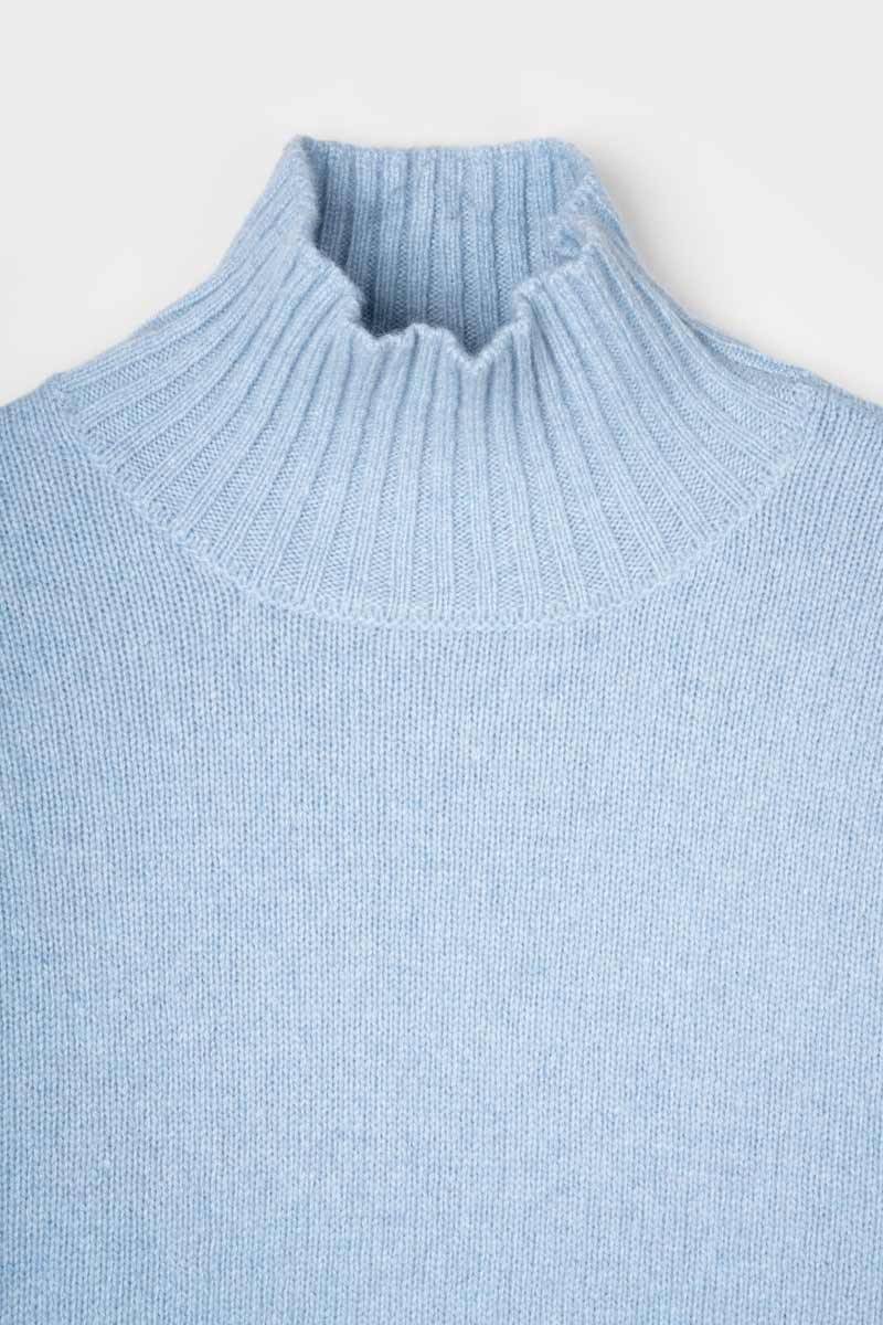 Rifò ERMINIA Maglia Donna Cashmere Rigenerato Promozione temporanea