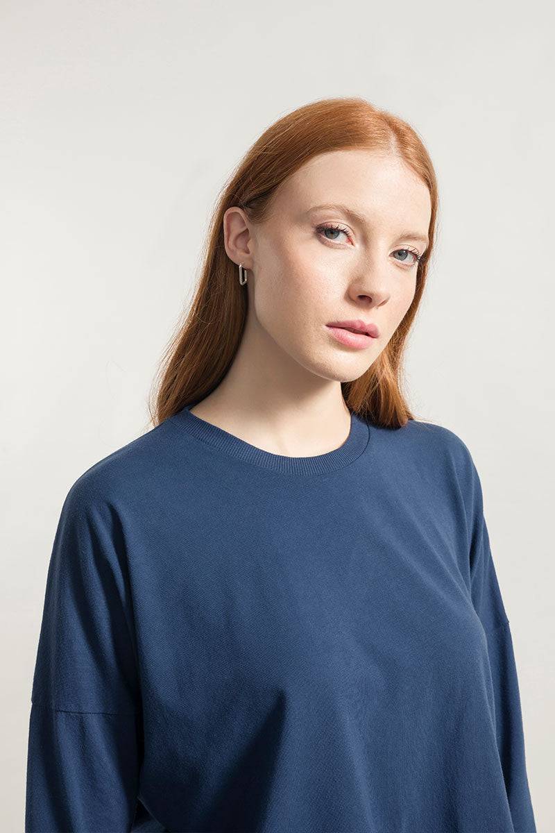 Rifò ZOE Maglia Maniche Lunghe Donna Cotone Rigenerato 50% di sconto con spedizione gratuita
