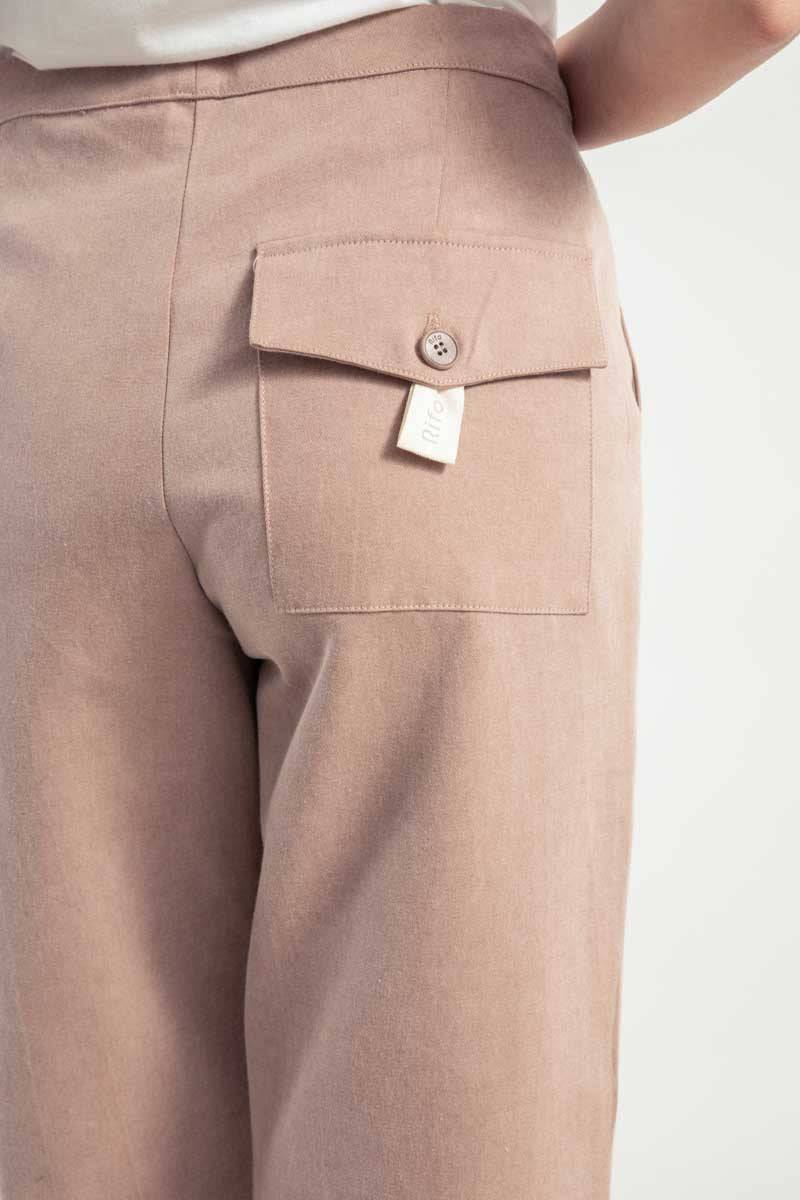 Rifò NOVILIA Pantaloni Donna Cotone Rigenerato Limitato a 3 giorni