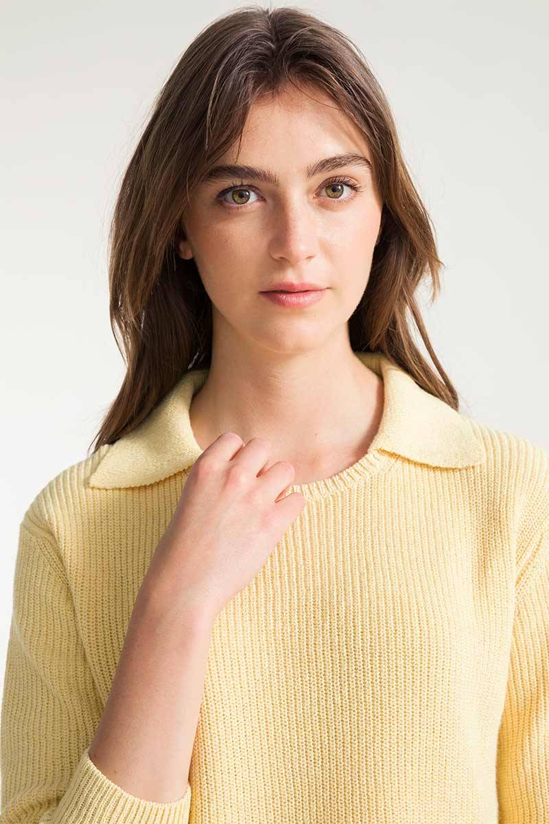 Rifò OLIVIA Maglia Donna Cotone Rigenerato Esporta salva