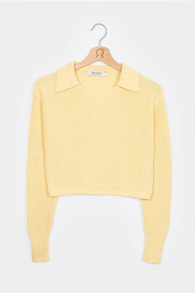 Rifò OLIVIA Maglia Donna Cotone Rigenerato Esporta salva