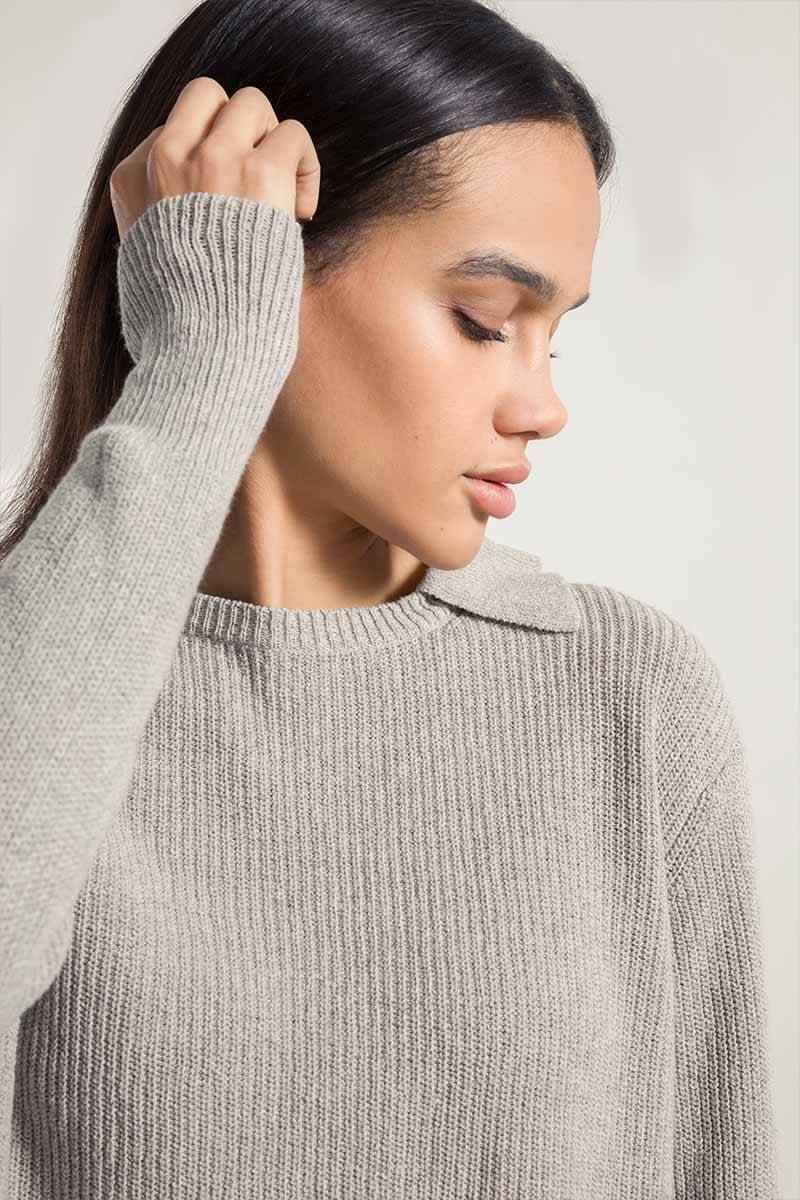 Rifò OLIVIA Maglia Donna Cotone Rigenerato Black Friday Prezzi