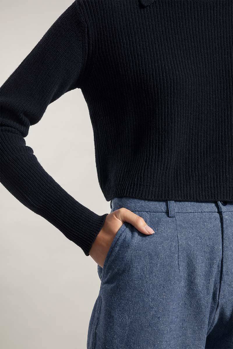 Rifò OLIVIA Maglia Donna Cotone Rigenerato In vendita
