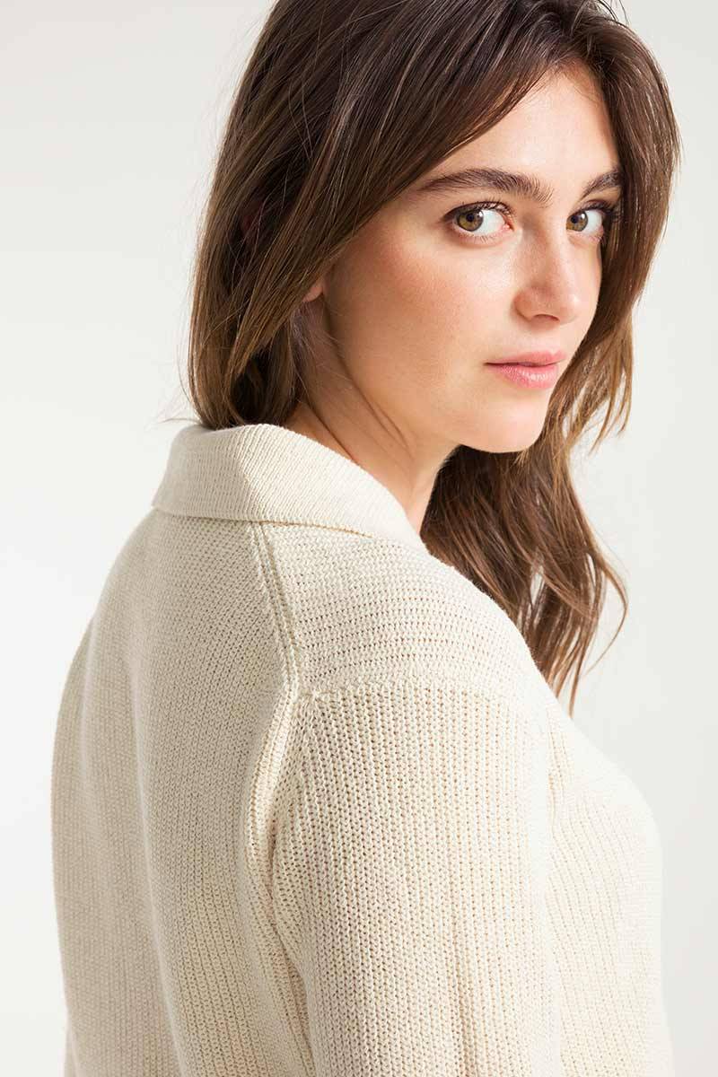Rifò OLIVIA Maglia Donna Cotone Rigenerato Duty-free